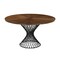 Armen Living Cirque and Varde 5 Piece Walnut Round Dining Set SETCQDIWA5A - alternate 5